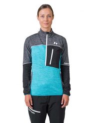 Hannah Koszulka funkcyjna "Meda" w kolorze błękitnym rozmiar: 42. Niebieskie bluzki sportowe damskie Hannah, z materiału, bez kołnierzyka, bez ramiączek. Za 279.11 zł.