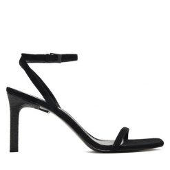 Sandały Tory Burch. Czarne sandały damskie Tory Burch, bez wzorów, bez obcasa, na szpilce. Za 2,119.00 zł.