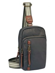 Camel Active Plecak "Bari" w kolorze antracytowym - 11 x 22 x 6 cm rozmiar: onesize. Czarne plecaki damskie Camel Active, bez wzorów, z materiału. Za 77.95 zł.