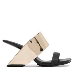 Klapki United Nude. Żółte klapki damskie United Nude, bez wzorów, bez obcasa. Za 1,399.00 zł.