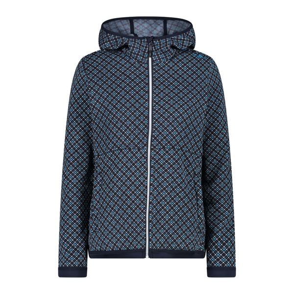 Damska kurtka z kapturem CMP. Niebieskie kurtki damskie CMP, bez wzorów, z kapturem. Za 340.00 zł.