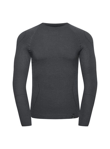 Koszulka longsleeve termoaktywna męska długi rękaw Fjord Nansen Oxiva Merino. Szare bielizna termoaktywna męska FJORD NANSEN, na zimę, m, z materiału, bez ramiączek, narciarskie. Za 299.99 zł.