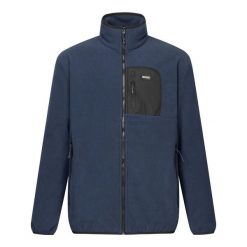 Bluza Polarowa Męska Pełen Suwak Frankie. Czarne bluzy z kapturem męskie Regatta, na zimę, l, z materiału. Za 178.99 zł.