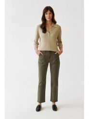 TATUUM Dżinsy - Regular fit - w kolorze khaki rozmiar: 42. Brązowe jeansy damskie Tatuum. Za 174.84 zł.