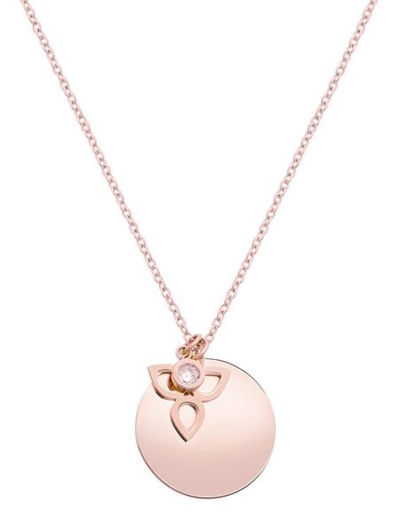 Tamaris Naszyjnik z zawieszką - dł. 45 cm rozmiar: onesize. Czerwone naszyjniki damskie Tamaris, ze stali. Za 130.99 zł.