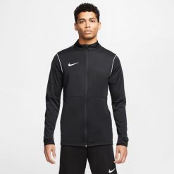 Bluza dresowa sportowa męska Nike Dry Park 20 Training Jacket. Białe bluzy bez kaptura męskie Nike, bez wzorów, z dresówki, sportowe, bez kołnierzyka, bez ramiączek. Za 149.00 zł.