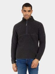 Didriksons Bluza polarowa "Lillebror" w kolorze czarnym rozmiar: S. Czarne bluzy bez kaptura męskie Didriksons, s, z polaru. Za 211.31 zł.