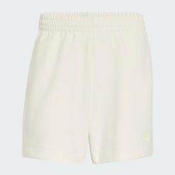 SZORTY SOFT LUX. Białe szorty męskie Adidas, bez wzorów, z bawełny, sportowe. Za 219.00 zł.
