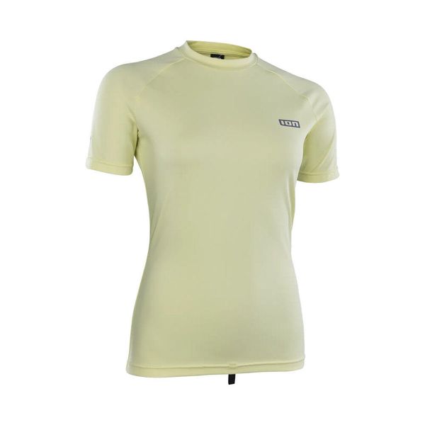 Koszulka damska ION Rashguard Lycra SS. Żółte bluzki damskie ION, s, bez wzorów, z elastanu, bez kołnierzyka. Za 179.00 zł.