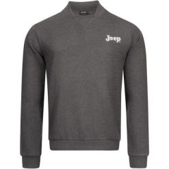 Jeep Męska Bluza Bomber Neck XL - Styl i Komfort. Bluzy bez kaptura męskie Jeep, m, z bawełny. Za 207.99 zł.