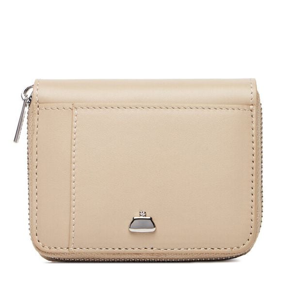 Portfel Weekend Max Mara. Brązowe portfele damskie Weekend Max Mara, bez wzorów. Za 949.99 zł.