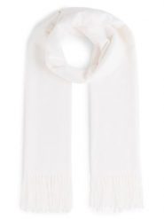 Marie Lund Szalik Kobiety Sztuczne włókno biały, ONE SIZE. Białe szaliki i kominy damskie Marie Lund, bez wzorów, z włókna. Za 199.95 zł.
