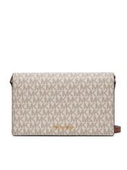MICHAEL Michael Kors Torebka Jet Set 32T4GJ6C6B Beżowy. Brązowe listonoszki damskie MICHAEL Michael Kors, bez wzorów, ze skóry, bez dodatków. Za 579.99 zł.