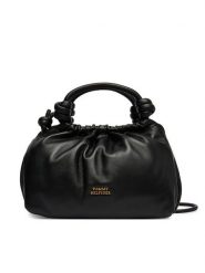 Tommy Hilfiger Torebka Th Soft Leather Med Crossover AW0AW18369 Czarny. Czarne torebki klasyczne damskie Tommy Hilfiger, bez wzorów, ze skóry, bez dodatków. Za 849.99 zł.
