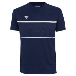 Koszulka Tecnifibre Team Tech. Niebieskie t-shirty damskie TECNIFIBRE, xl, bez wzorów, z bawełny, bez kołnierzyka. Za 134.99 zł.