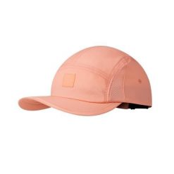 Czapka z daszkiem BUFF 5 PANEL GO CAP SOLID. Czerwone czapki z daszkiem damskie Buff, bez wzorów, z elastanu. Za 167.50 zł.