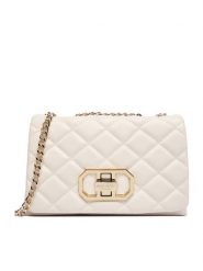 Nine West Torebka CEO-Siena-LDA8700 Biały. Białe torebki wieczorowe Nine West, bez wzorów, z materiału, wizytowe, bez kołnierzyka, bez ramiączek. Za 169.99 zł.