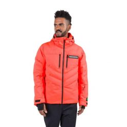Kurtka narciarska Rossignol męska Hero Blackside puffy JKT czerwona. Brązowe kurtki męskie Rossignol, l, bez wzorów, bez kaptura, narciarskie. W wyprzedaży za 2,199.00 zł.