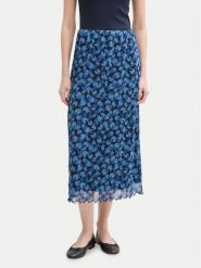 Tom Tailor Denim Spódnica midi 1045502 Niebieski Regular Fit. Niebieskie spódniczki damskie Tom Tailor Denim, m, bez wzorów, z denimu, midi. Za 139.99 zł.