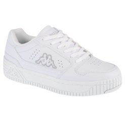 Buty sportowe Sneakersy damskie, Emela. Białe buty sportowe na co dzień damskie Kappa, bez wzorów, z gumy, trekkingowe. Za 164.99 zł.