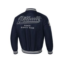 Kurtka przejściowa męska Pitbull Seabridge. Niebieskie kurtki męskie PITBULL, m, bez wzorów, bez kaptura. Za 399.00 zł.