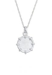 Elli Damski wisiorek moneta wykonany ze srebra próby 925 Sterling Silver Naszyjniki 1 ct. Szare naszyjniki damskie Elli, na co dzień, srebrne. Za 203.99 zł.