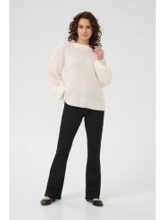 Kaffe Sweter w kolorze kremowym rozmiar: XS. Brązowe golfy damskie Kaffe, xs, bez kołnierzyka. Za 130.81 zł.