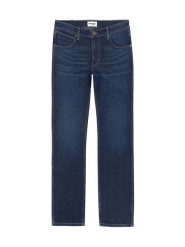 Wrangler Dżinsy - Regular fit - w kolorze granatowym rozmiar: W30/L32. Niebieskie jeansy męskie Wrangler. Za 171.68 zł.
