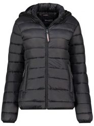 Geographical Norway Kurtka pikowana "Atikoclerc" w kolorze czarnym rozmiar: M. Czarne kurtki damskie Geographical Norway, m, bez wzorów, bez kaptura. Za 202.03 zł.