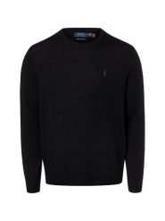 Polo Ralph Lauren sweter wełniany Mężczyźni Wełna (100%) czarny, XXL. Czarne swetry męskie Polo Ralph Lauren, m, bez wzorów, z wełny, bez kołnierzyka. Za 919.95 zł.