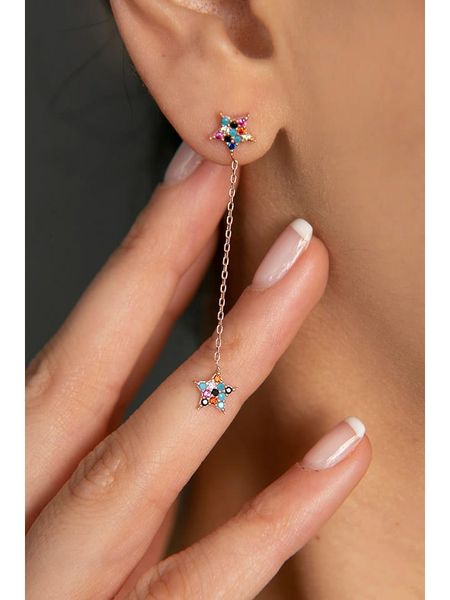 Heliophilia Srebrne kolczyki-wkrętki z cyrkoniami rozmiar: onesize. Szare kolczyki damskie Heliophilia, z cyrkonią, srebrne. Za 152.26 zł.