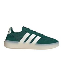 Buty adidas Barreda Decode JI2318 zielone. Zielone buty sportowe na co dzień męskie z gumy, bez zapięcia. Za 482.93 zł.