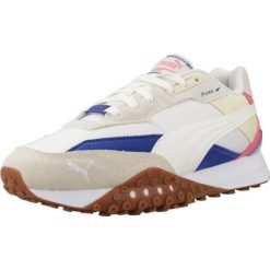 Tenisówki Puma Model Blktop Rider Multicolor Kolor Biały. Białe trampki i tenisówki damskie Puma, bez wzorów. Za 447.15 zł.