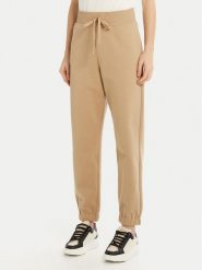 Weekend Max Mara Spodnie dresowe Olimpia 2515781031 Beżowy Regular Fit. Brązowe spodnie dresowe damskie Weekend Max Mara, l, bez wzorów, z bawełny. Za 409.99 zł.
