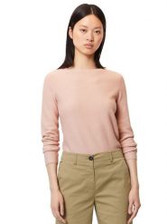 Marc O'Polo Sweter 308 6006 60153 Różowy Regular Fit. Czerwone swetry klasyczne damskie Marc O´Polo, m, z bawełny, bez kołnierzyka. Za 619.99 zł.