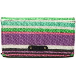 Portfel Dakine Abigail Avery — 18 x 10,5 cm, bawełniany canvas i winyl. Czerwone portfele damskie Dakine, bez wzorów, z bawełny. Za 165.99 zł.