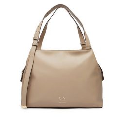 Torebka Armani Exchange. Brązowe torebki klasyczne damskie Armani Exchange, bez wzorów, bez dodatków. Za 729.99 zł.