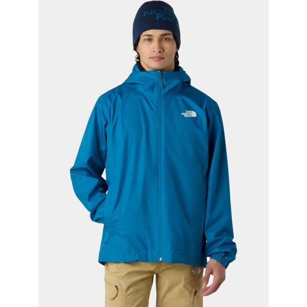 Płaszcz Przeciwdeszczowy Męski The North Face M Quest. Niebieskie płaszcze męskie The North Face, m, bez wzorów, sportowe. Za 446.99 zł.