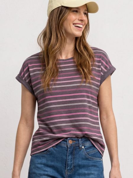 Street One Koszulka Kobiety Sztuczne włókno szary, 36. Szare t-shirty damskie Street One, uniwersalny, bez wzorów, z włókna, bez kołnierzyka. Za 139.95 zł.
