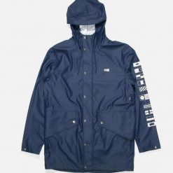 Kurtka Salty Crew Seal Raincoat Navy. Niebieskie kurtki męskie SALTY CREW, m, bez wzorów, bez kaptura. Za 592.16 zł.