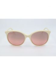 Swarovski Damskie okulary przeciwsłoneczne w kolorze kremowo-jasnoróżowym rozmiar: 56. Brązowe okulary przeciwsłoneczne damskie Swarovski. Za 329.42 zł.
