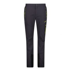 Spodnie narciarskie CMP. Szare spodnie materiałowe męskie CMP, bez wzorów, sportowe. Za 435.50 zł.