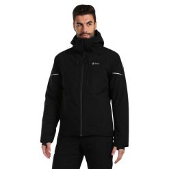 Kurtka narciarska dla mężczyzn Kilpi TONNSI-M. Czarne kurtki narciarskie i snowboardowe damskie Kilpi, m, bez wzorów, z materiału, bez kaptura, narciarskie. Za 785.00 zł.
