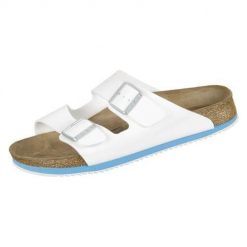 Klapki męskie Birkenstock Arizona. Białe klapki i japonki męskie Birkenstock, z materiału. Za 548.00 zł.