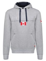 Canadian Peak Bluza "Gasikeak" w kolorze jasnoszarym rozmiar: XL. Szare bluzy z kapturem męskie Canadian Peak, xl. Za 92.21 zł.