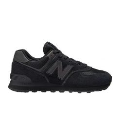 Sneakersy męskie New Balance 574 ENCAP buty sportowe zamszowe czarne (ML574EVE). Czarne buty sportowe na co dzień męskie New Balance, z zamszu, bez zapięcia, trekkingowe, New Balance 574. Za 449.00 zł.