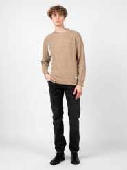 Pepe Jeans Sweter "Monroi" | PM702273 | Monroi | Mężczyzna | Piaskowy, Beżowy. Brązowe swetry męskie Pepe Jeans, m, bez wzorów, z dzianiny, bez kołnierzyka. W wyprzedaży za 159.00 zł.
