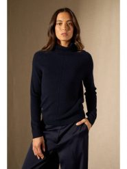 Perfect Cashmere Kaszmirowy golf "Carrick" w kolorze granatowym rozmiar: M. Niebieskie golfy damskie Perfect Cashmere, m, bez wzorów, z kaszmiru, bez ramiączek. Za 295.66 zł.
