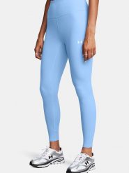 Under Armour Legginsy sportowe "Motion" w kolorze błękitnym rozmiar: XXL. Niebieskie legginsy damskie Under Armour, xxl, bez wzorów, z materiału, outdoorowe. Za 118.28 zł.