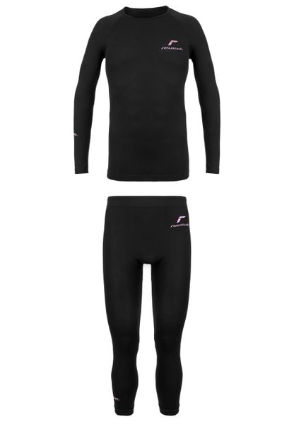 Bielizna damska Reusch Reusch Underwear Set Lady 3/4 Pants. Czarna bielizna termoaktywna damska REUSCH, s, bez wzorów, z elastanu. Za 349.90 zł.